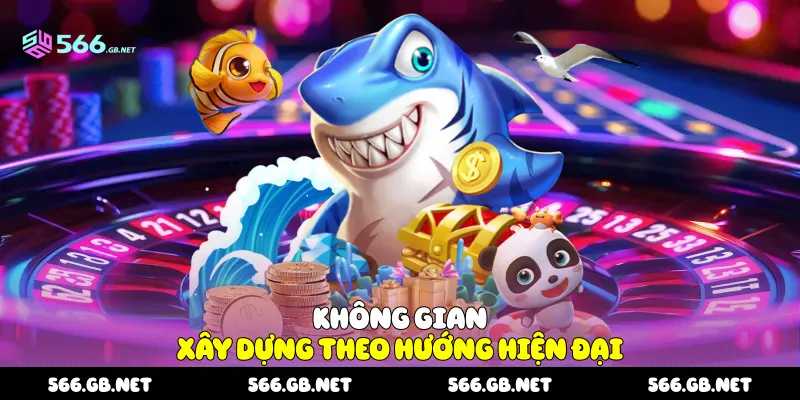 Không gian xây dựng theo hướng hiện đại
