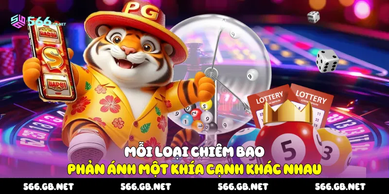 Mỗi loại chiêm bao phản ánh một khía cạnh khác nhau