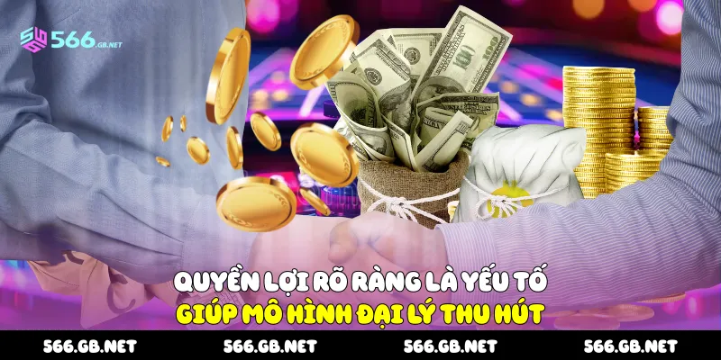 Quyền lợi rõ ràng là yếu tố giúp mô hình đại lý thu hút